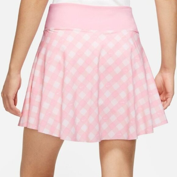 Nike Court Club Printed Tennis Skort Pink White Size Medium - Picture 14 of 14